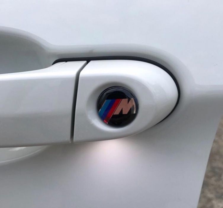 Наклейка на личинку замка бмв bmw M 20 мм e39 e46 e53 e60 f70 f90 f10