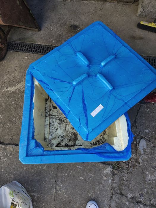 Duży termobox cateringowy, lodówka pasywna, pudełko styropianowe