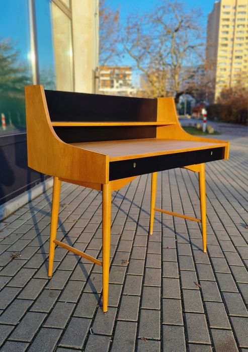 Biurko proj. John Texmon dla Blenheim Mobelfabrik, Norwegia, lata 60.