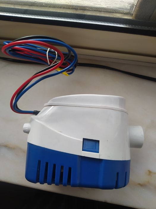 Bomba de água de porão, 12V.