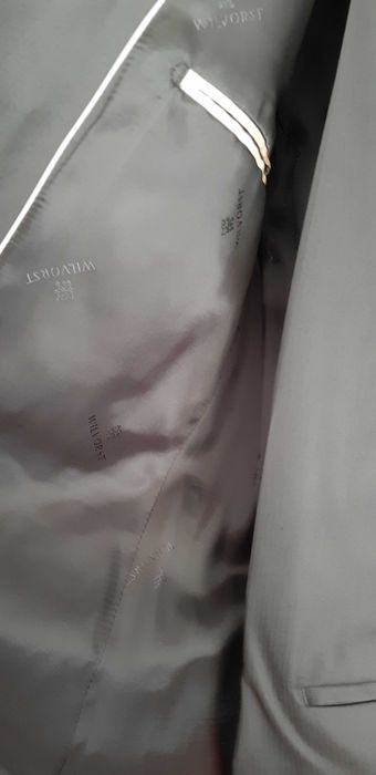 Garnitur męski, kamizelka musznik gratis