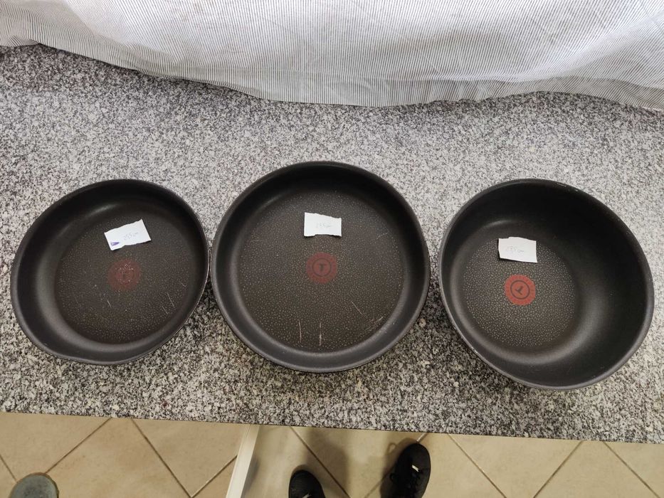 Trem de Cozinha Tefal Ingenio (2Frigideiras + 1 pega)