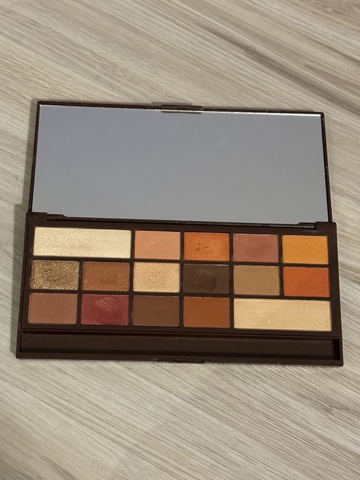 Pomaranczowa paleta czekoladka I < 3 makeup