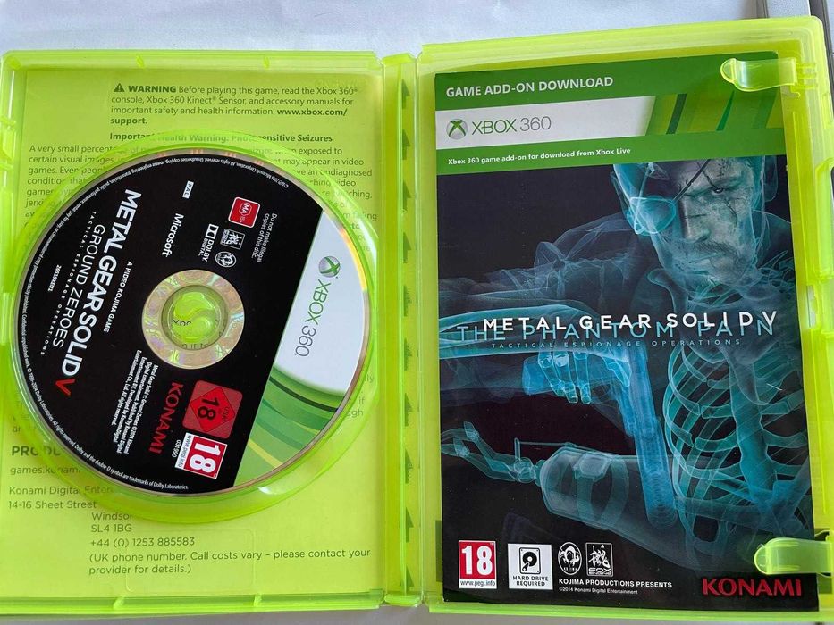 Xbox 360 - Metal Gear Solid V Ground Zeroes