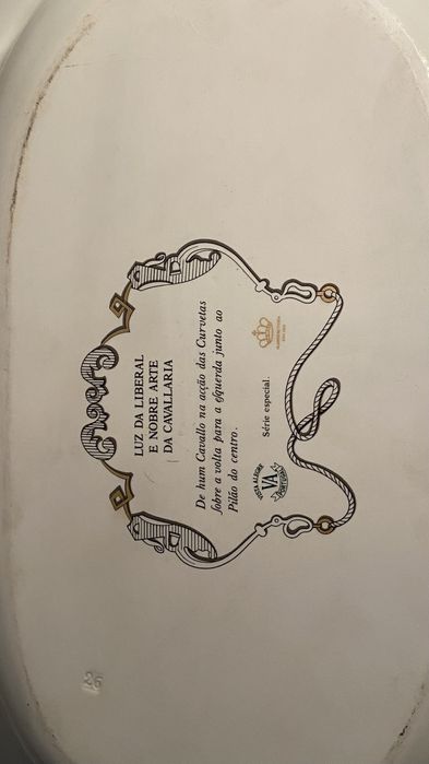 Travessa em porcelana da Vista Alegre