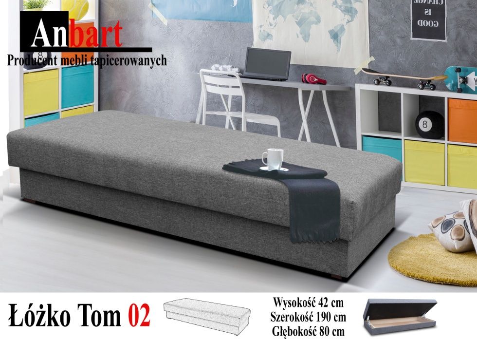 Łóżko Hotelowe MEGa OKAZJA !!! Tapczan Kanapa
