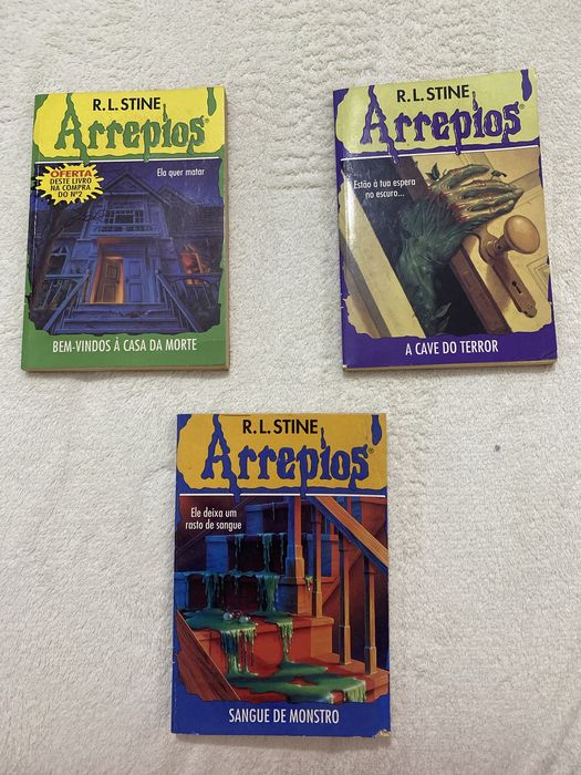 Livros Arrepios (R.L. STINE)