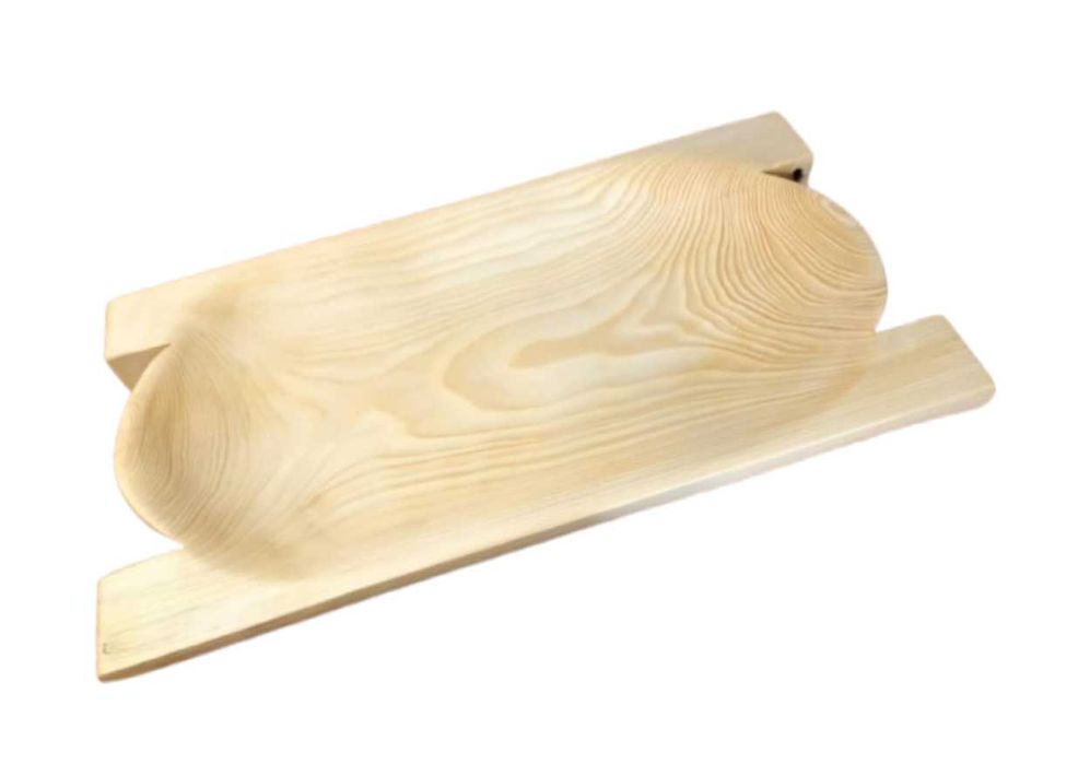 koryto drewniane cateringowe pojemne duże koryto weselne taca  70 cm