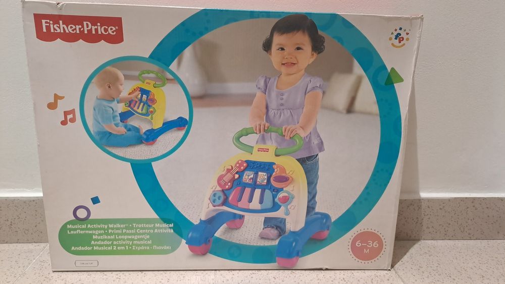 Andador musical chicco 2 em 1