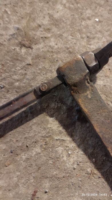 Пилка по металлу рамочная ножовка СССР