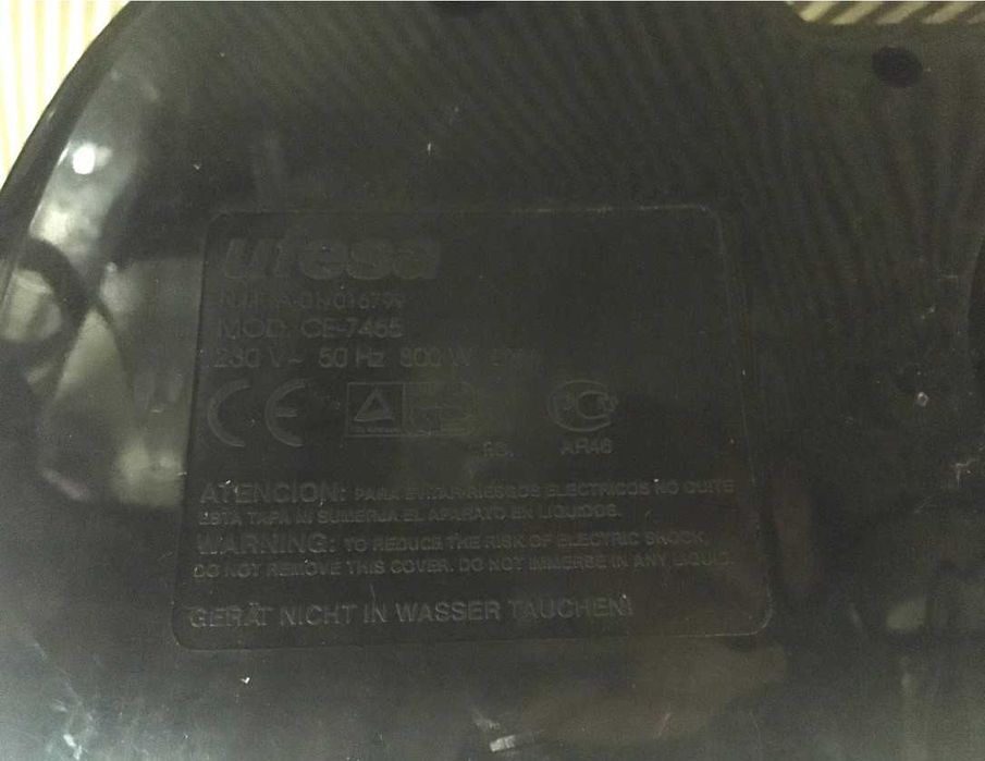 Máquina de café UFESA só liguei para experimentar.