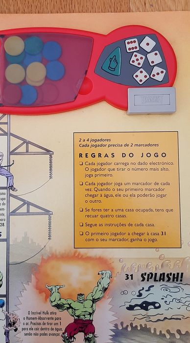 Livro Gigante Original Marvel de 6 jogos