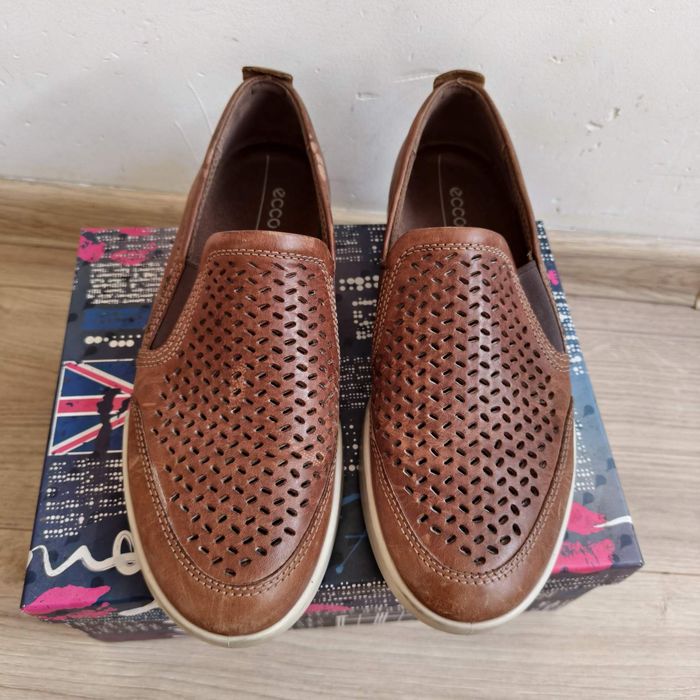 Buty męskie skórzane Ecco