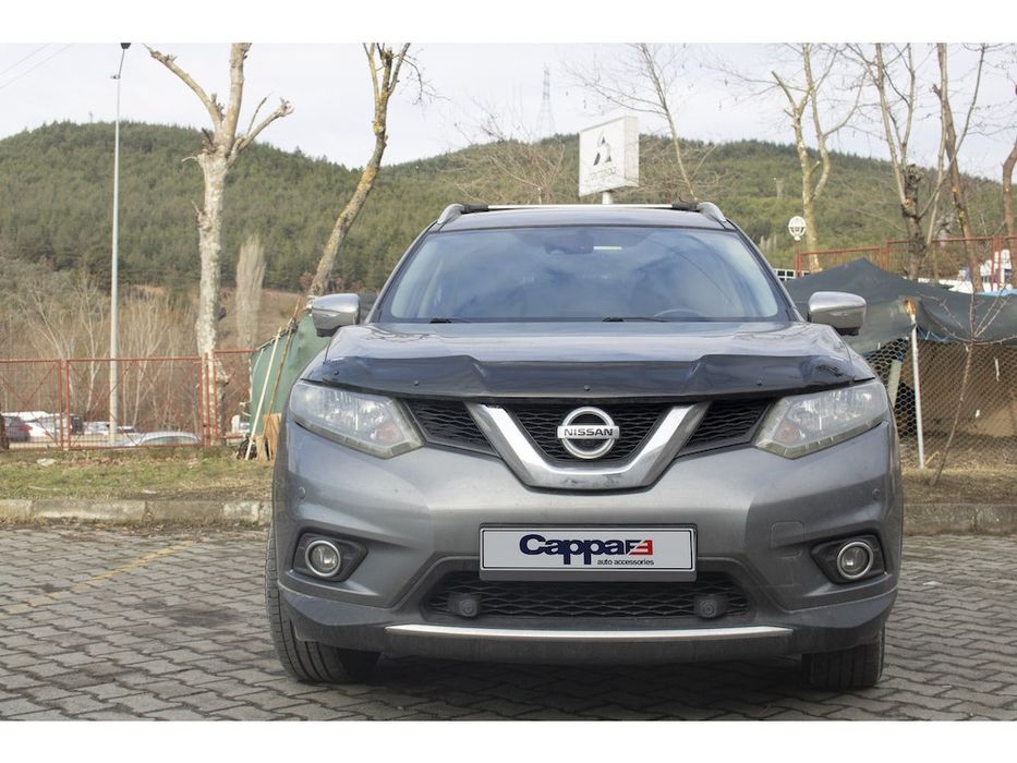 Nissan Xtrail 2014+ Дефлектор капоту (EuroCap)