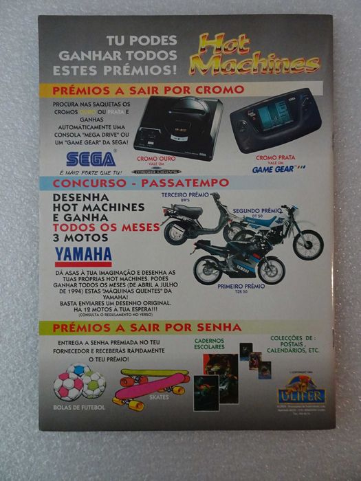 Caderneta de cromos vazia Hot Machines