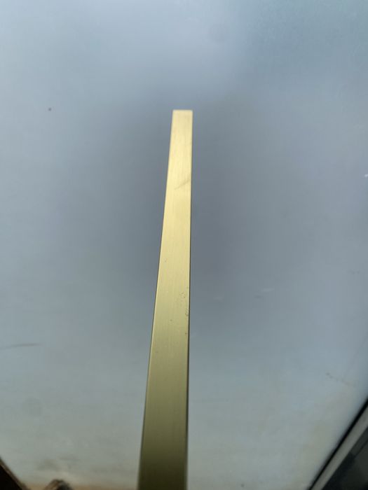 Listwa dekor x4 złota ozdobna profil metalowy pasek panel cerfix 93241