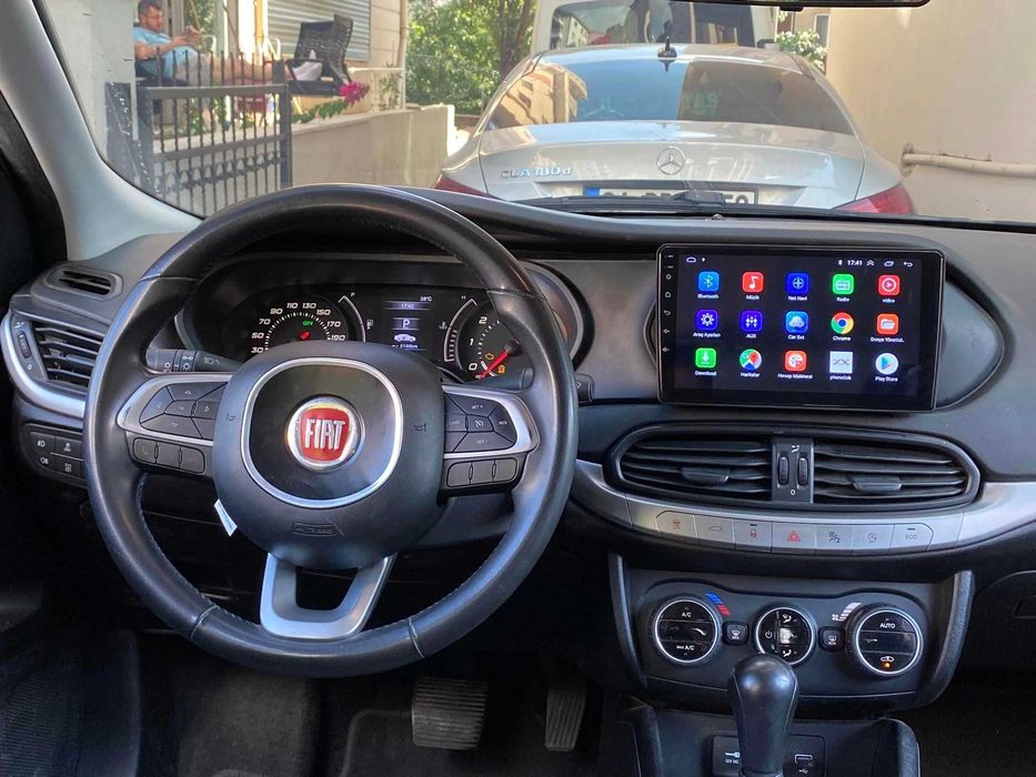 (NOVO) Rádio 2DIN 9" • Fiat TIPO (2015 até 2018) • Android [4+64GB]
