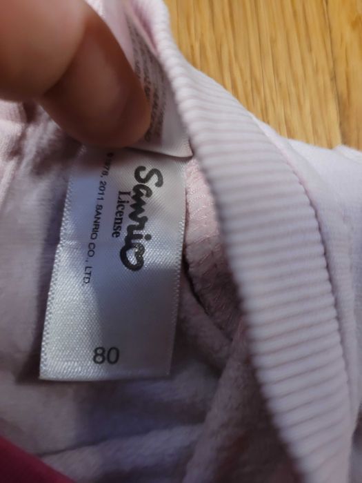 Zestaw: 2 szt bluzy, 1 szt. sweterek dla dziewczynki roz.80