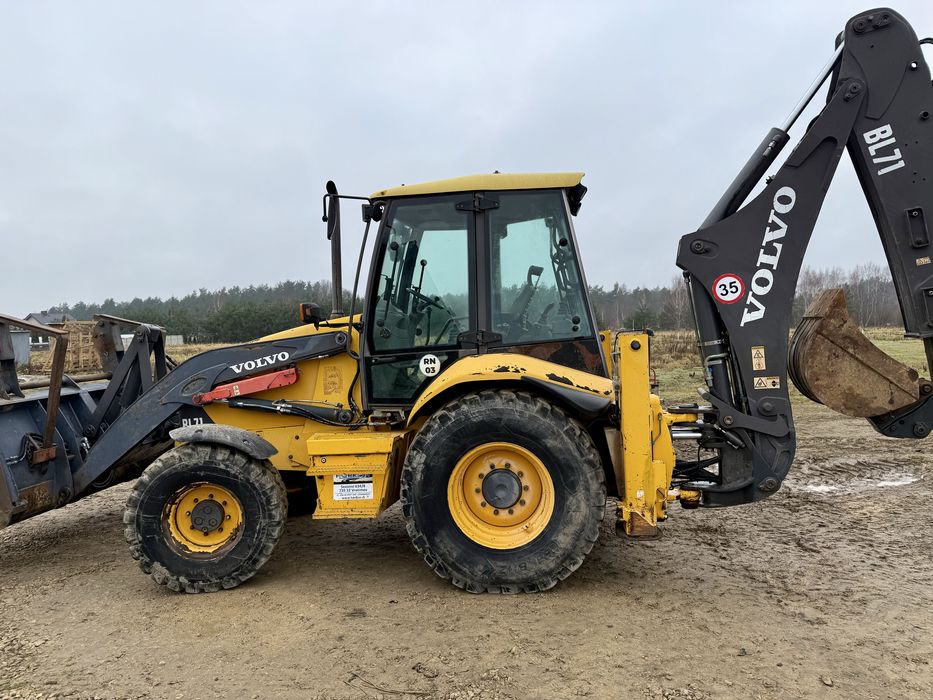 Volvo bl71 yoistick koparko ładowarka
