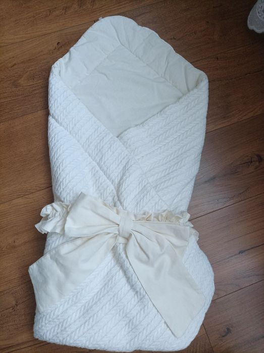 Конверт плед на виписку хрестини для немовляти