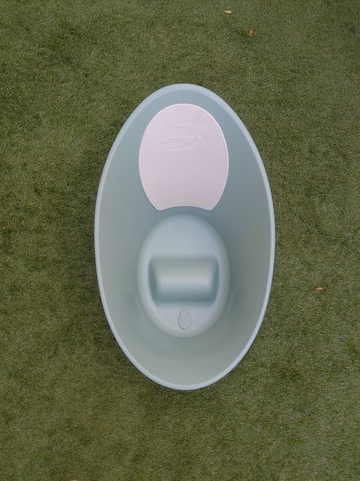 Banheira de Bebé Shnuggle Azul — Apoio Anatómico