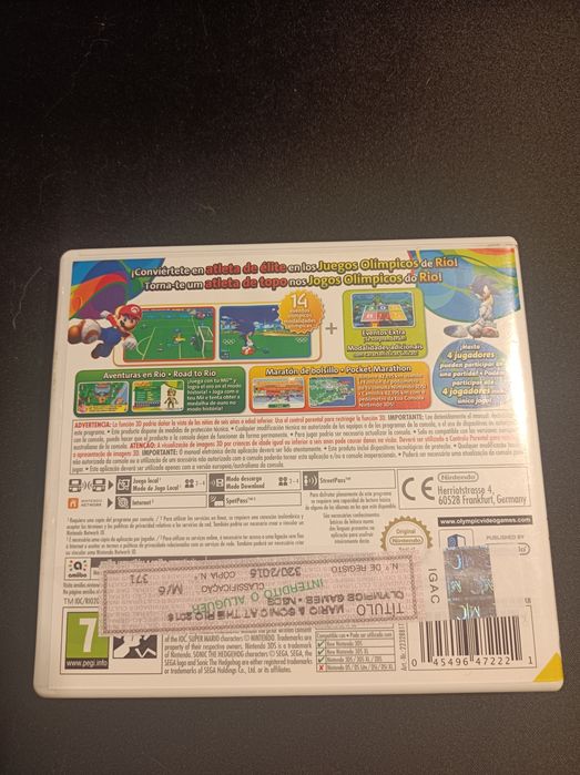 Mário & Sonic at the Rio 2016 Olympic Games