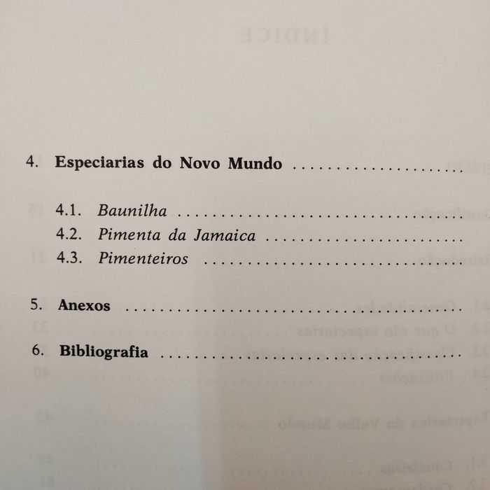 Especiarias - Cultura Tecnologia e Comércio - J. E. Mendes Ferrão
