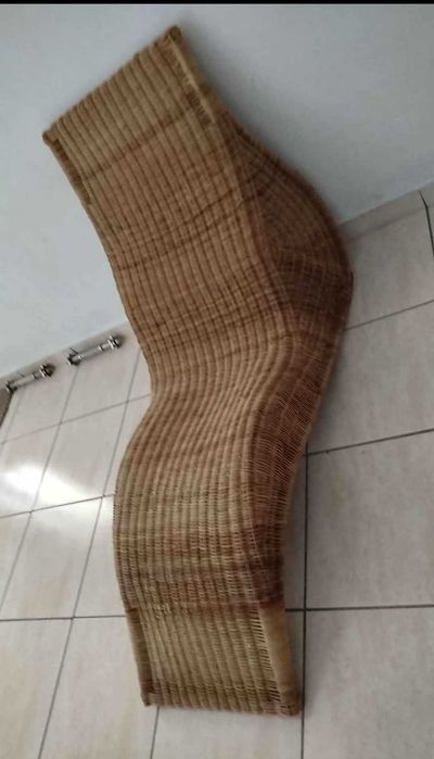 Esperguiçadeira de jardim em verga