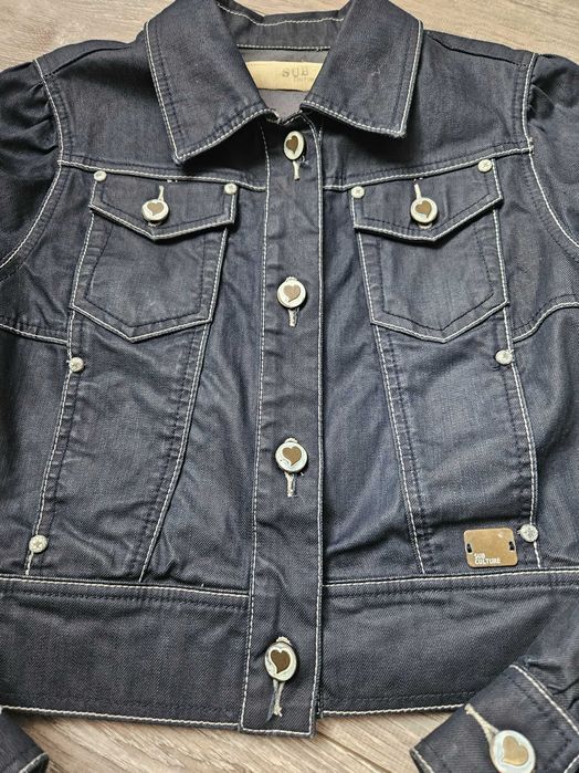 Krótka kurtka jeansowa Sub Culture
