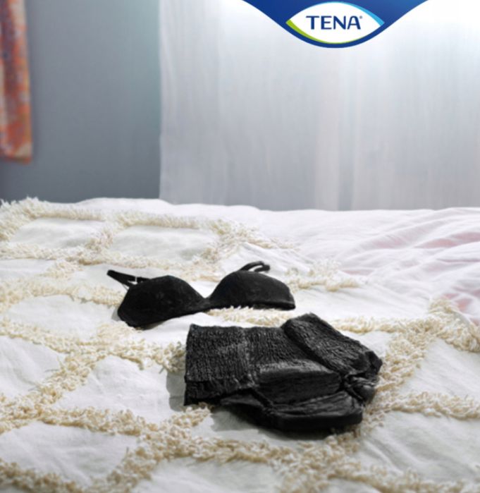 Majtki chłonne Tena Lady Pants Noir czarne M 9 szt