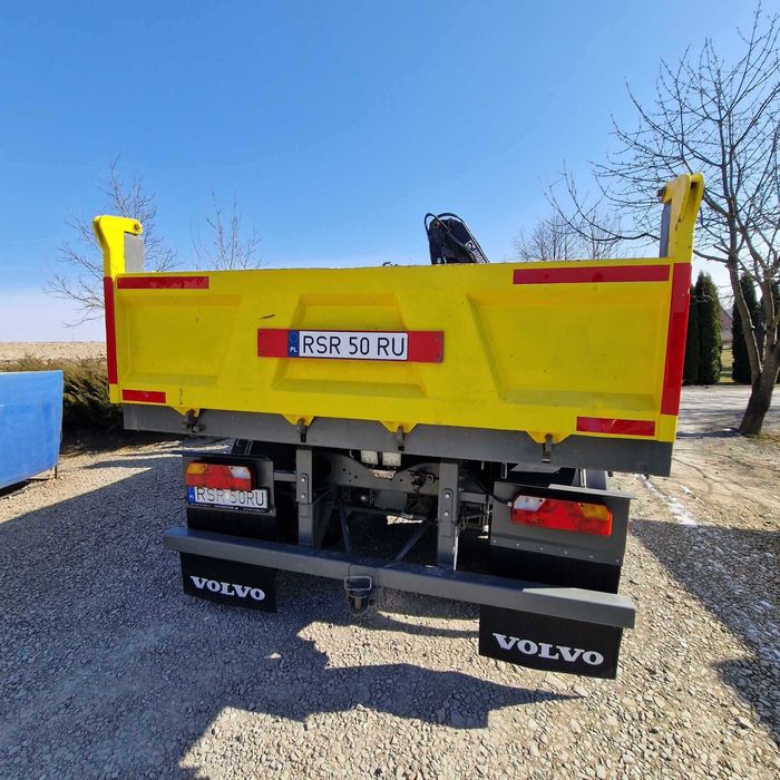 Volvo FL618 wywrotka HDS HIAB 102