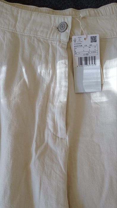 Штани брюки кюлоти Манго Mango бавовна