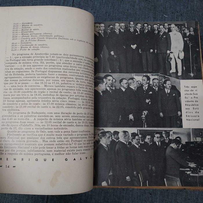 Henrique Galvão-Boletim Emissora Nacional-1935/36