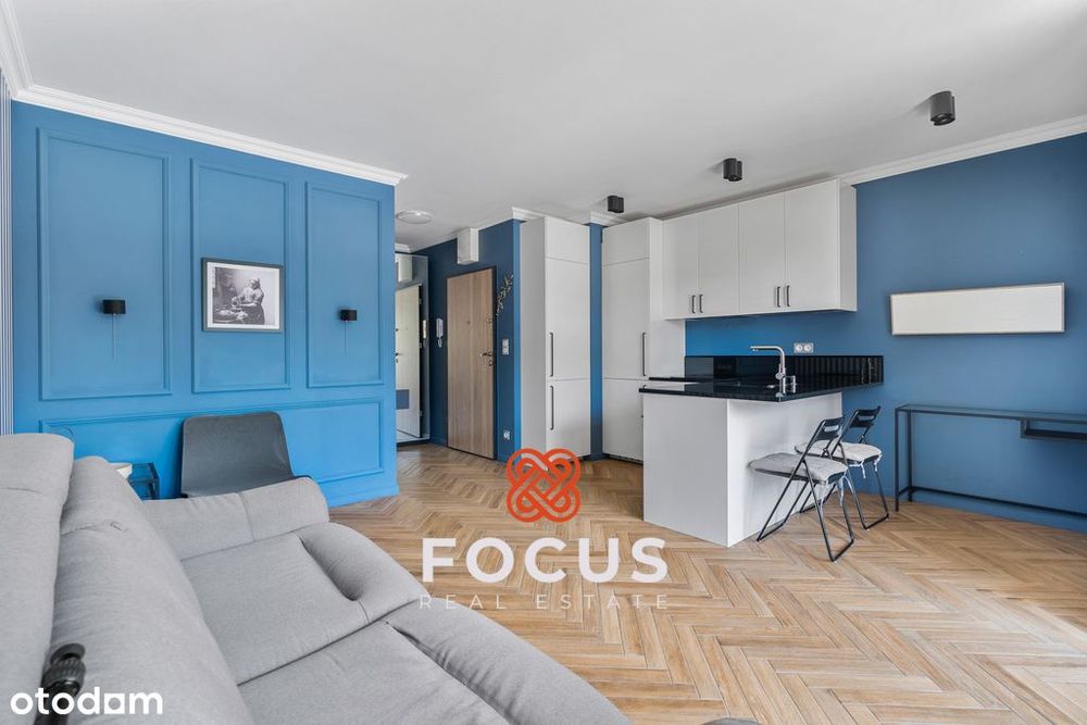 Nowoczesne i stylowe studio 28m² + loggia