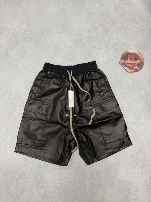 шорты rick owens waxed short