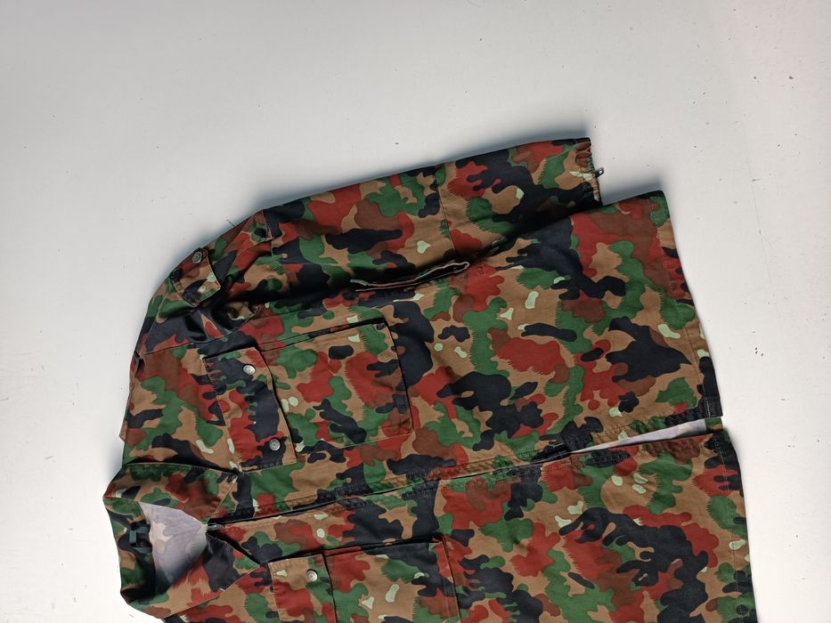 Kurtka Szwajcaria Wojskowa Camo Combat  Army 52