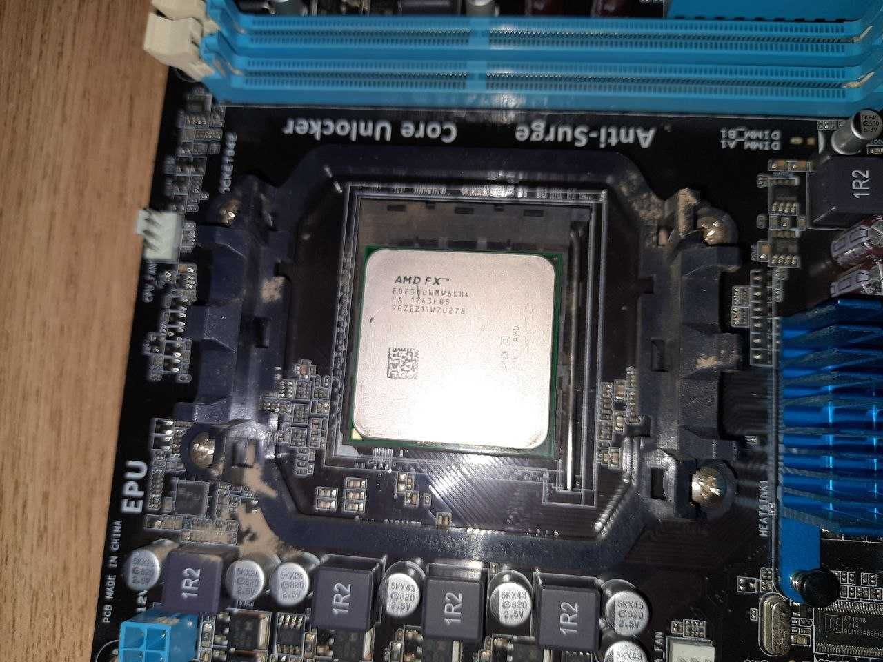 Комплект FX6300, Asus m5a78l-m lx3, GAMEMAX 400w, KVR16N11/8, Deepcool ...