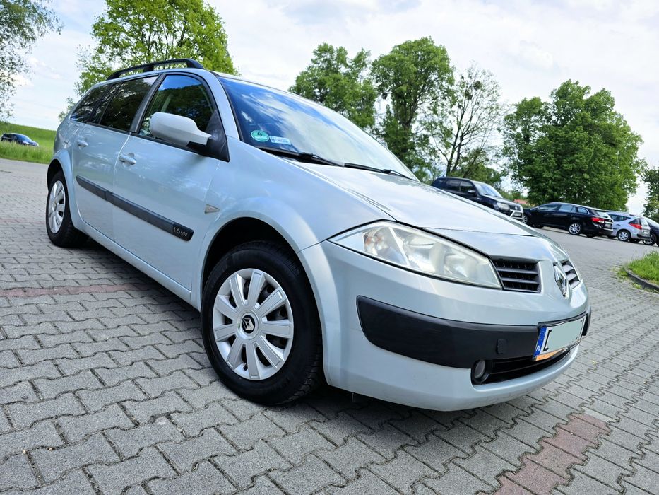Renault Megane Kombi 1.6 113KM Bez Rdzy, Klimatyzacja, Ważne Opłaty