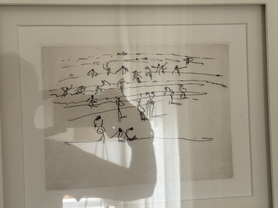 Serigrafia julio pomar praia