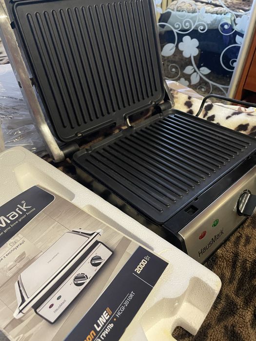 Гриль электрическая новая