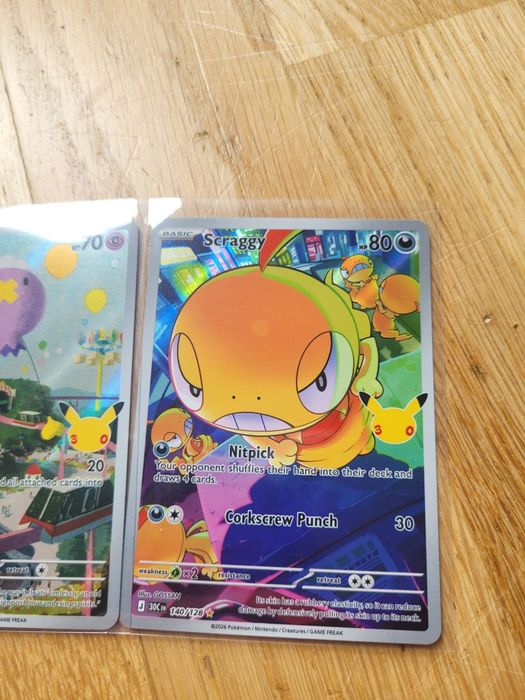 Karty pokemon 30th