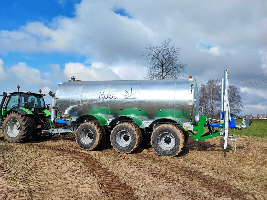 Wóz asenizacyjny ROSA 24/R3S 24000 litrów TRIDEM - beczkowóz, beczka