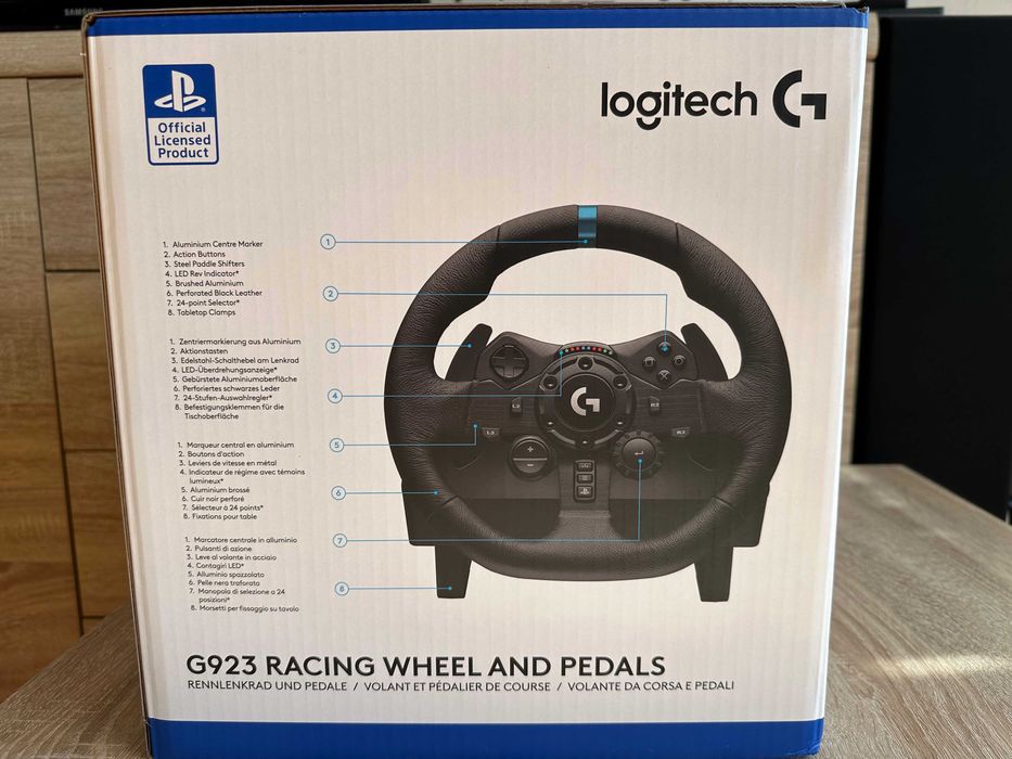 Kierownica Logitech G923 do PC/PS4/PS5