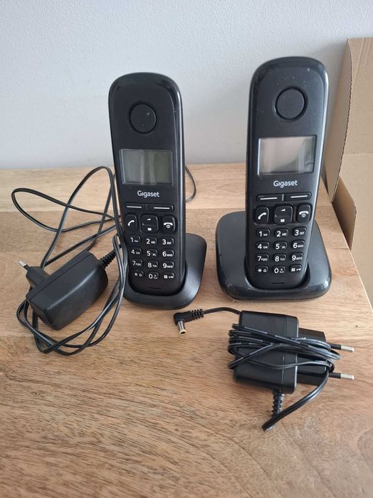 Telefon stacjonarny zestaw Gigaset