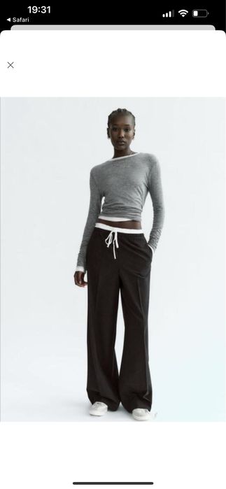 Брюки палаццо Zara