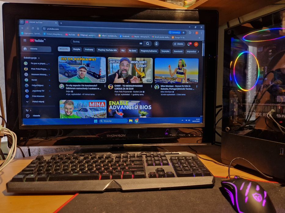 TV LED Thomson 26HS5246C + pilot