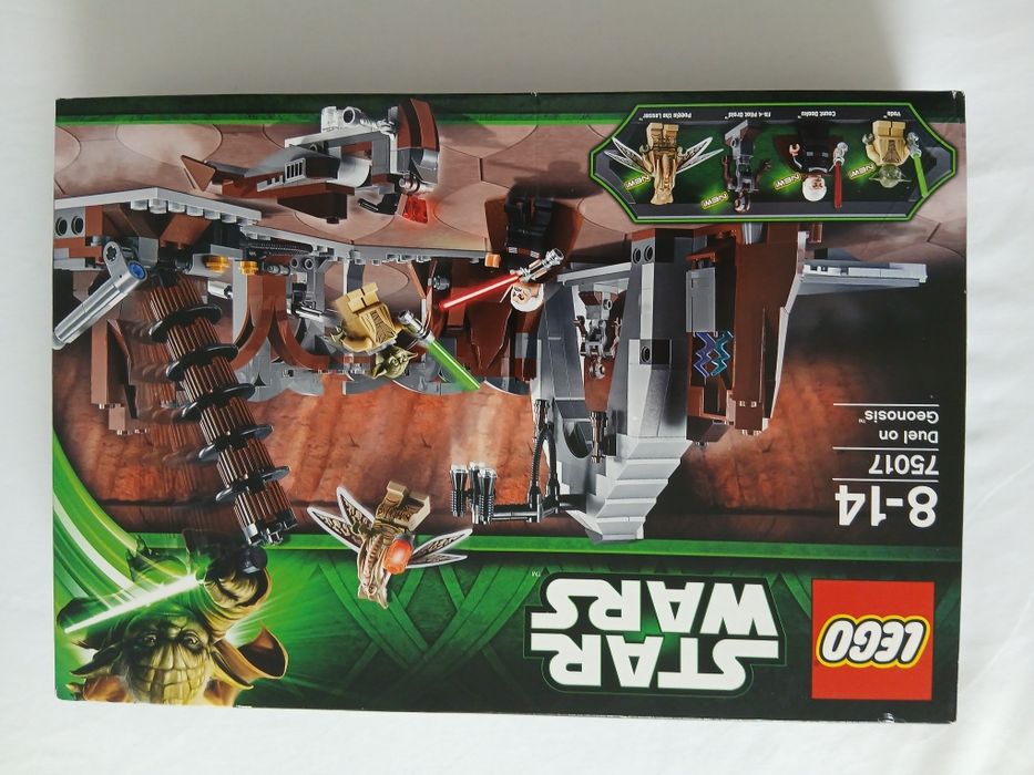 Nieotwarte Lego Star Wars 75017 Pojedynek na Genosis