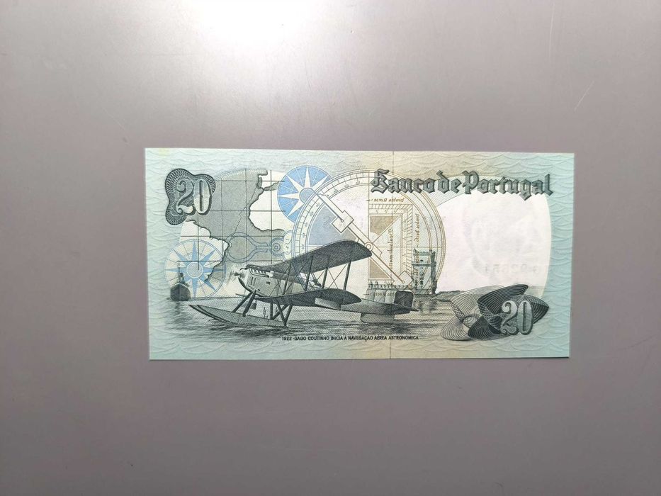 Nota de 20 Escudos - 13 de setembro 1978