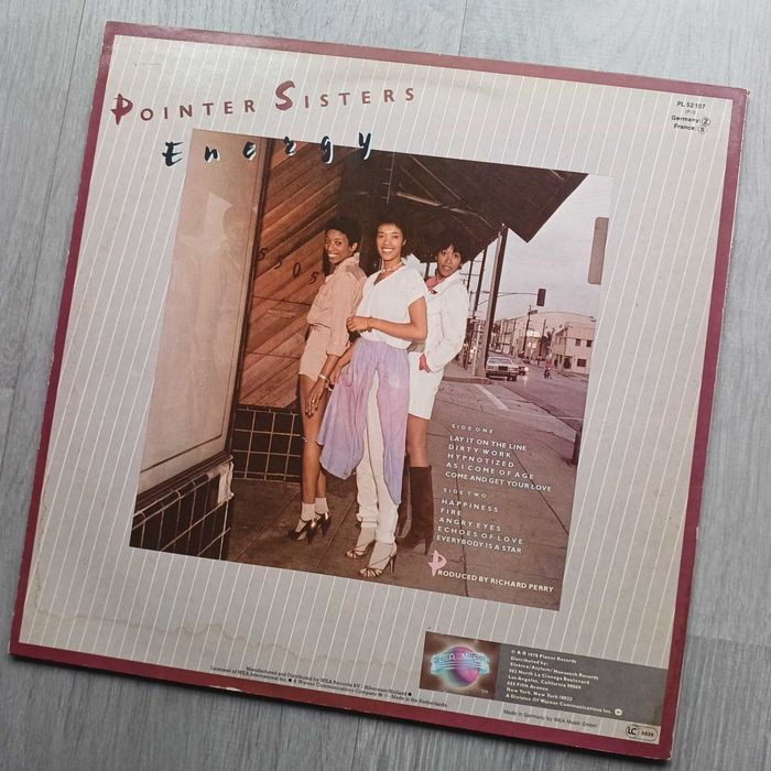 Pointer Sisters LP Energy Germany