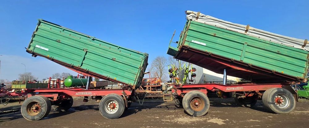 Krone Lomma DK 1802  Przyczepa Wywrotka Lomma DK 1802 Zestaw 3 STR Wywrot